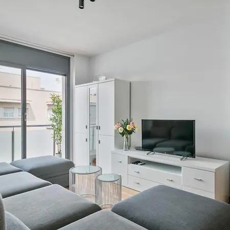 Lägenhet Penthouse With Terrace In Poblenou *